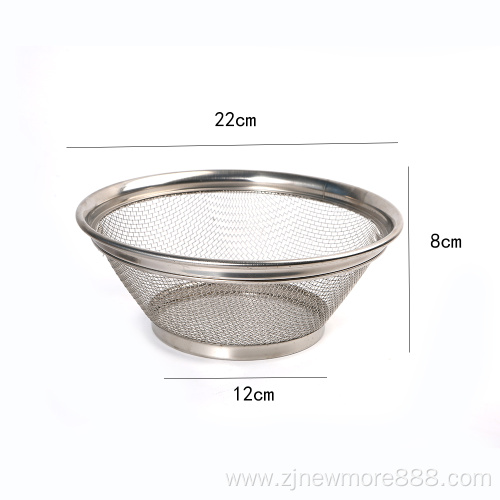 Stainless Steel Colander Kitchen Food Strainer Basket